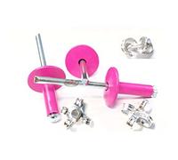 Pink 3/16" Pop Rivets Aluminum Large Head Exploding Banana Peel Back Fasteners .125 - .560 Grip Range
