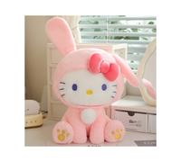 (Pink, 33cm) Hello Lovely Kitty Plush Animal Super Soft Stuffed Multicolored Children Toy