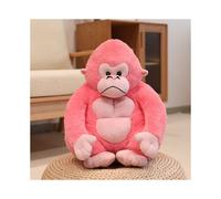 (Pink, 35cm) Gorilla Toy Plush Cute Animal Cartoon Stuffed Doll Kids Gift Birthday Decoration