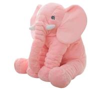 (Pink, 40CM) 40/60 Cm Regenboghorn Elephant Pillow Plush Animal Cushion Plush Toy