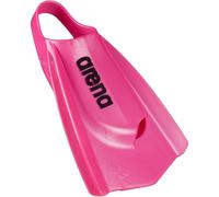 (Pink, 42-43) Arena Powerfin Pro Flippers Underwater Swimming Fins Leg Kick Training Pink