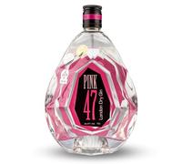 Pink 47 Diamond Gin, Crystal Clear Premium London Dry Gin. 47% ABV, 70cl - Craft Gin With Smooth Flavour & Notes Of Juniper | Perfect For Cocktails, Award-winning Gin, Ideal Gifts For Women