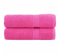 (pink, 50 x 100 cm) vidaXL Premium Sauna Towels Absorbent Bath Towel 2 pcs Grey 600gsm 100% Cotton