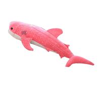 (Pink, 50cm) Cute Shark Plush Toy Big Fish Cloth Doll Whale Stuffed Children Birthday Gift