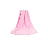 (Pink, 50x70cm) Coral Fleece Blankets Super Soft Shaggy Universal Solid-color Fleece Blankets For Sofa