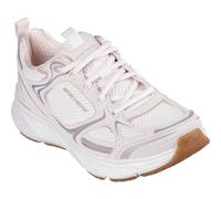 (Pink, 6 (Adults')) Skechers Edgeride Silver Eclipse Synthetic Women's Pink Trainers