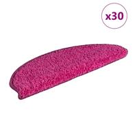 (pink, 65 x 21 x 4 cm) vidaXL Stair Mats Home Decorative Stair Step Rug Carpet Protector Tread Mat