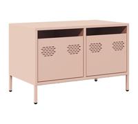 (pink, 68 x 39 x 43.5 cm) vidaXL TV Cabinet TV Stand Media Hifi Cabinet TV Unit Cold-rolled Steel
