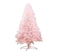 pink 6ft christmas tree, artificial material pvc pines with metal stand easy to assemble xmas decoration hinged bare tree-1.8m the new