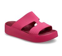 Crocs Women's Getaway Platform H-Strap Slides Dark Pink Size 7