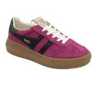 Gola Athena Suede Women's Fuchsia/Black/Evergreen Trainers - UK 7