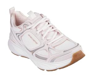 (Pink, 7 (Adults')) Skechers Edgeride Silver Eclipse Synthetic Women's Pink Trainers