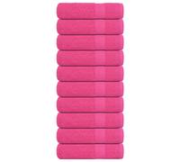 (pink, 70 x 140 cm/ 10 pcs) vidaXL Towels Kitchen Tea Towel Dish Towel Wash Towel 360 gsm 100% Cotton