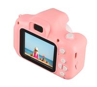 Pink 8MP Kids Digital Camera - 9x7x5cm Rechargeable HD Toddler Camera