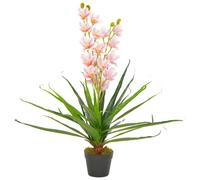 (pink, 90 cm) vidaXL Artificial Plant Orchid with Pot Realistic 60cm/90cm Multi Colours
