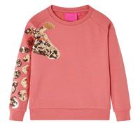 Kids' Sweatshirt Children's Long Sleeves Pullover Kids' Top Sequined Giraffe vid