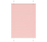 vidaXL Pleated Blind Pink 95x150 cm Fabric Width 94.4 cm Polyester