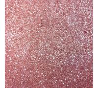 Pink A4 Fine Glitter Fabric Sheets On Cotton Canvas Bright & Flexible Metallic Craft Sheets x 1