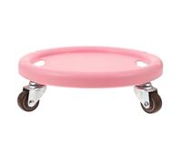Pink Abdominal Muscle Wheel Four-wheel Plate for Core Training