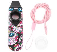 Pink Abs Small Kazoo for Kids Beginner Musical Instrument | Includes Film and Lanyard, Lightweight Build, Simple to Learn, Safe for Young Players