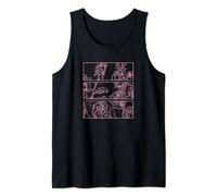 Pink Aesthetic Roses Soft Grunge Pastel Goth Indie Kawaii Tank Top