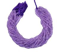 Pink Amethyst Gemstone 5mm Faceted Rondelle Beads ~ Natural Amethyst Semi Precious Gemstone Loose Beads for Jewelry ~ 13inch Strand