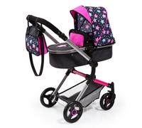 Pink and Black Neo Vario Dolls Pram