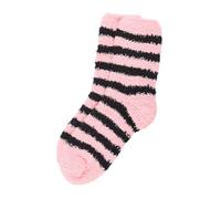 Serano Pink and Black Striped Socks in Coffin Gift Box - Pink - 1