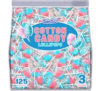 Pink and Blue Lollipops - 3 Pounds - Summer Cotton Candy Suckers - Gender Reveal Candy Favors - Baby Shower Party