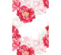 Pink And Cream Flowers (Bye-Bye Boring Notebooks/Journals: Hello, Cute & chic!): 6x9 inches & 200 Pages of Pure Magic