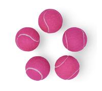Pink and Pastel Coloured Tennis Balls, Loose Packed | ITF Approved Type 2 Ball, Pressureless | Made in UK! | Perfect for Training and Match Play | Stand out from the Crowd! | (Pink, 10 Balls)