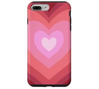 Pink and Red Hearts y2k Love Valentines Day Cute Pretty Case for iPhone 7 Plus/8 Plus