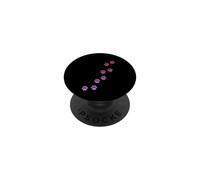 Pink Animal Paw Print Pattern Cute Cats Pets Kitten Paws PopSockets Adhesive PopGrip