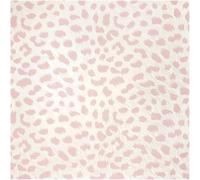Pink Animal Print Wallpaper White Soft Fur Effect Spotted Pattern Textured Look Vinyl Wall Covering for Living Room Bedroom Hallway Feature Wall Modern Decor Leopard Print