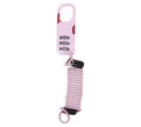 Pink Anti Thief Password Cable Lock for Bike Helmets Outdoor Use