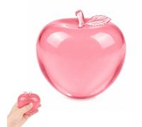 Pink Apple Squishy Toys, Squeezy Stress Relief Desk Decoration
