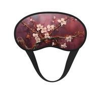 Pink Apricot Blossoms Full-Coverage Sleep mask Full-Coverage Sleep mask Relaxing Stress-Free Nighttime Eye mask
