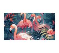 Pink Art Flamingo-1220 Kitchen Mat,Cushioned Waterproof Kitchen Rug, Non Slip Comfort Kitchen Rug for Kitchen Decor Sink Office,15.7"x29.5"in