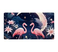 Pink Art Flamingo-1259 Kitchen Mat,Cushioned Waterproof Kitchen Rug, Non Slip Comfort Kitchen Rug for Kitchen Decor Sink Office,15.7"x29.5"in