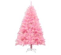 Pink Artificial Christmas Tree, PVC Material, For Shopping Mall Window Decoration(2.1m/7ft-Tip)