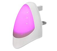 Pink Automatic Plug in & Energy Saving Dusk 2 Dawn LED Sensitive Night Light, 0.4 W