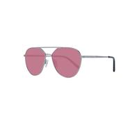Pink Aviator Sunglasses with Red Lenses - unisex - Serengeti - Sunglasses - Gray - ONE SIZE - Accessories ONE SIZE