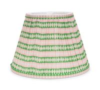 Pink Aztec Lampshade Fabric Pleated Tapered Easy Fit Light Shade Small Large