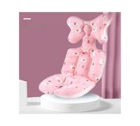 (Pink) Baby Stroller Cotton Cushion Thickened Car Seat Cushion All Universal Season Use