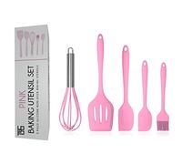 Pink Baking Utensil Set