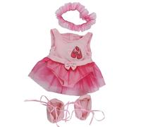 Pink Ballet Outfit - Teddy Bear Clothes -10 inch/25cm