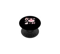 Pink Ballet Princess Tutu Pointe Shoes Swan Ballet Dancer PopSockets Adhesive PopGrip
