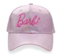 Pink Bar-bi Baseball Cap, Bar-bi Cap for Girls, Sequined Baseball Hat for Women, Summer Glitter Cap Sun Hat, Adjustable Sport Caps for Women Girls
