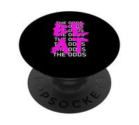 Pink Beat The Odds Pink Graphic PopSockets Adhesive PopGrip