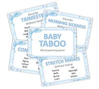 Pink Bee Parties Baby Taboo - Baby Shower Game (Blue)